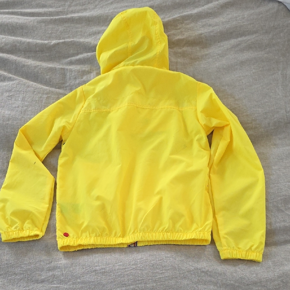 Hunter Kids Bright Yellow Hooded Raincoat - Picture 10 of 10